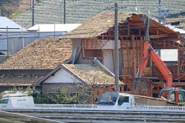 空き家の解体費用相場